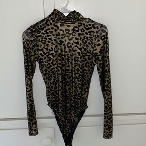 Cheetah bodysuit